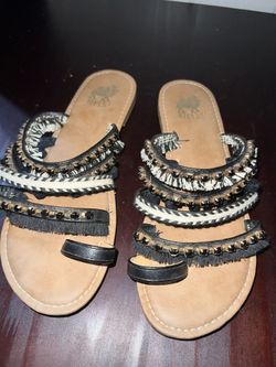 Camel Toes Womens Sandals