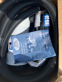 Pool pump and filter assembly