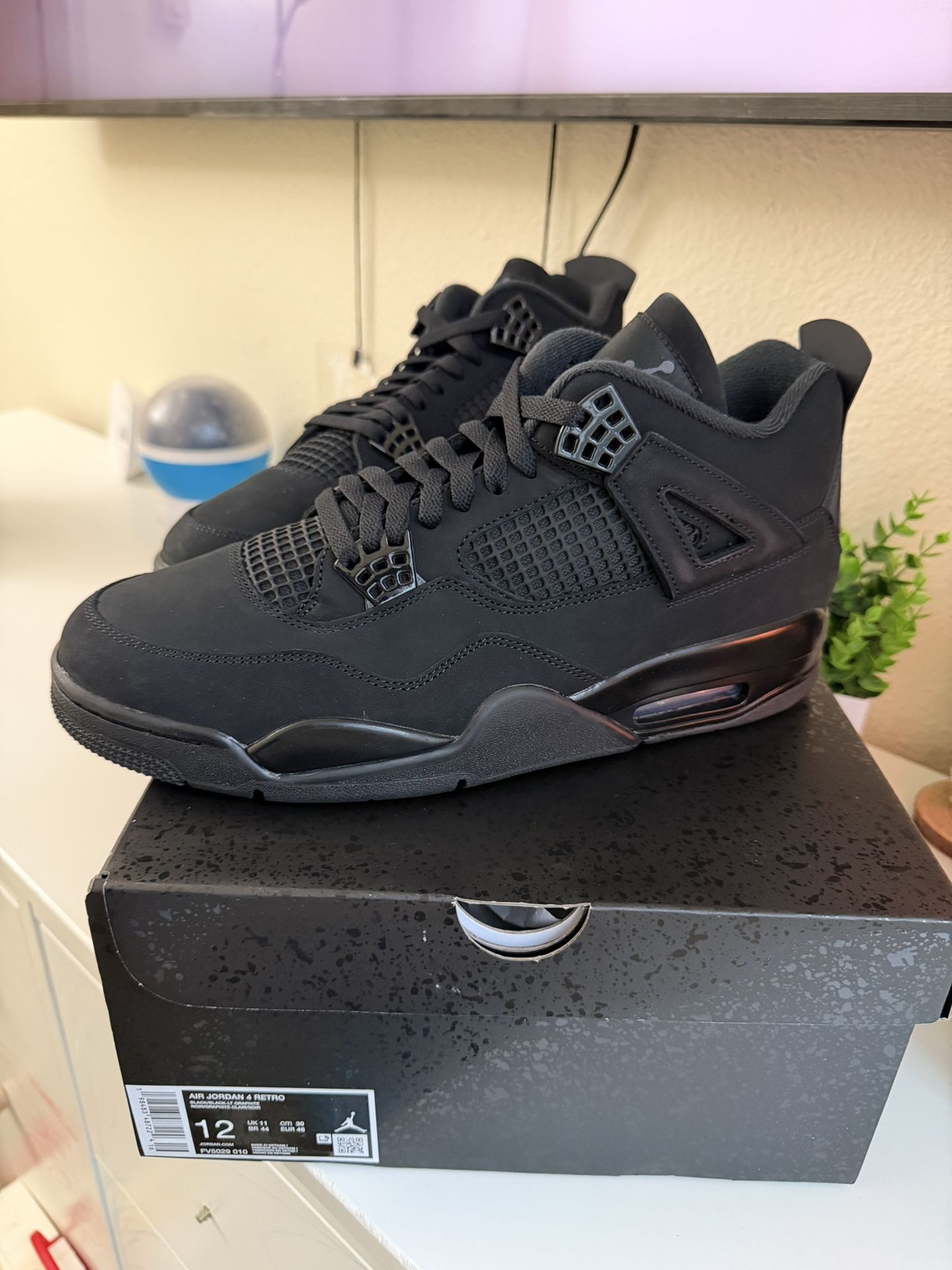 Jordan 4 Retro Black Cat 2025