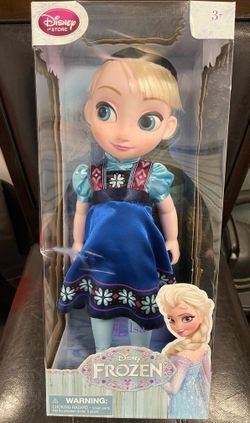 🔥 Disney Store Frozen Elsa Toddler Doll First Edition Sold Out RARE