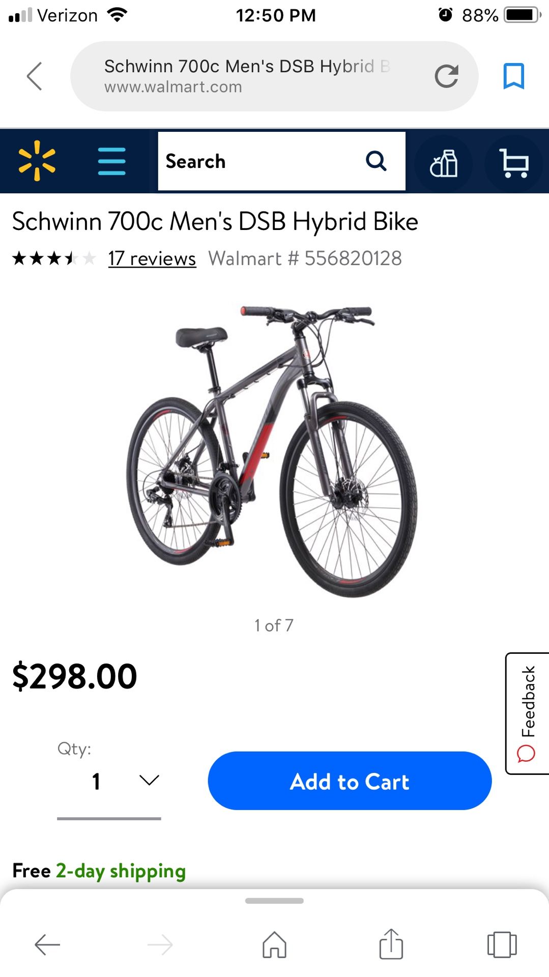 Still available Schwinn model S2508WMC with some extras Used