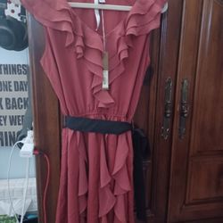 New Lauren Conrad Womens Size 6 Pleated Dress