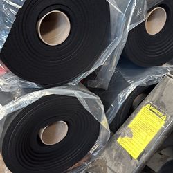 OVER 100 ROLLS IN STOCK! RUBBER FLOORING GYM FLOOR - COMMERCIAL GRADE! Heavy Duty Indestructible, Better Than Horse Stall Mats