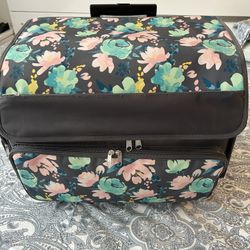 Floral Sewing Machine Case
