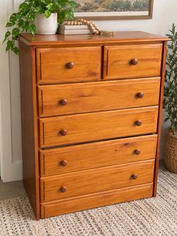 Solid Wood 6-Drawer Tall Dresser / Restoration Project