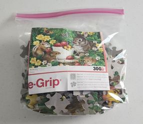 Berry Sweet Bunny 300 Piece Jigsaw Puzzle 