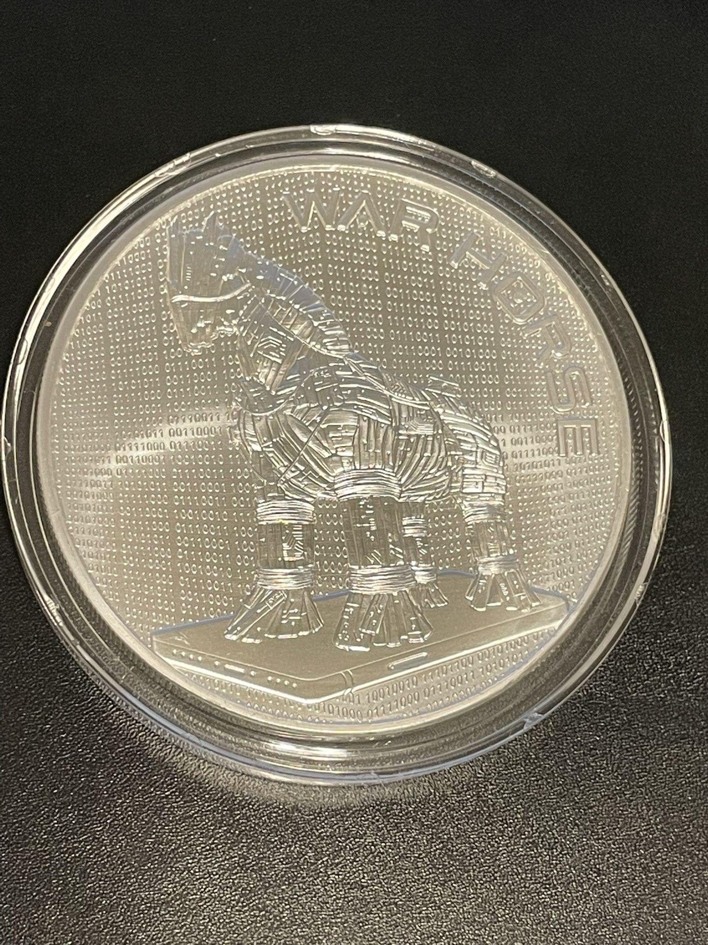 2022 War Horse High Relief Silver