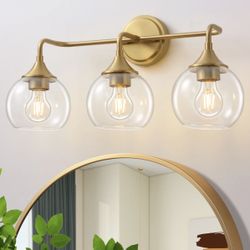 Mid Century Modern 3 Light Vanity Light