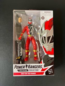 Power Rangers: Lightning Collection - Dino Fury Red Ranger (Figure) Hasbro New