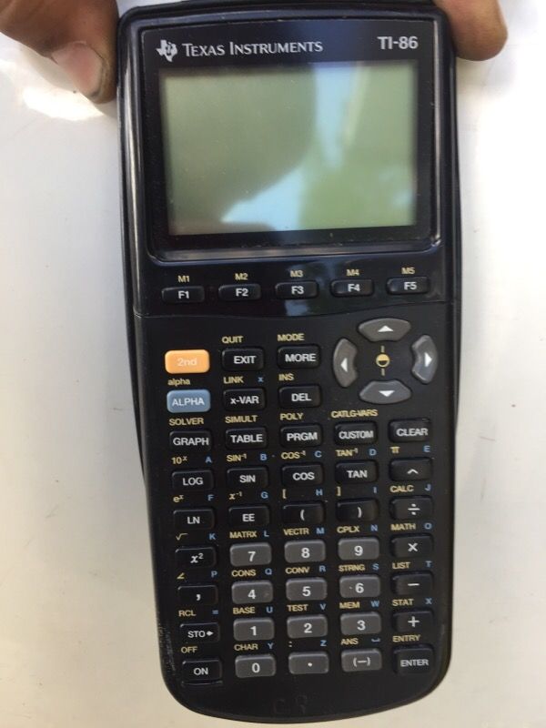 Texas Instruments calculator