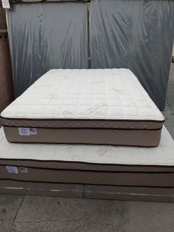 King Size Mattress Pillow Top New
