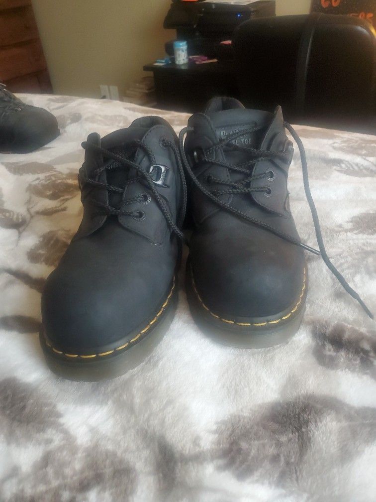 Size 11 Dr. Martens Steel Toe Shoe
