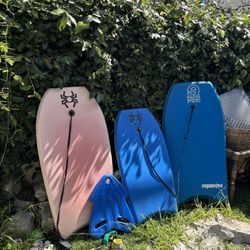 Boogie Boards Take All And Leash For Surfboard 