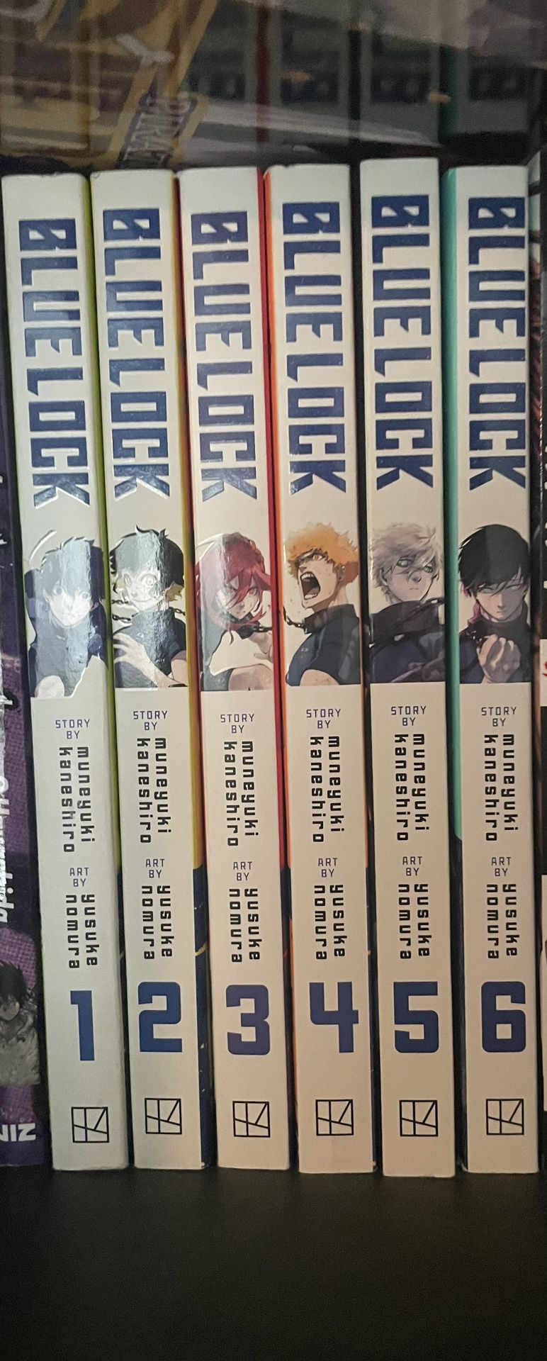 Blue Lock Manga Vol 1-6