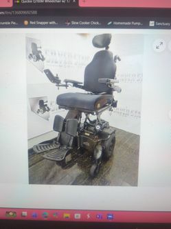 Quickie Q700M Power Wheelchair