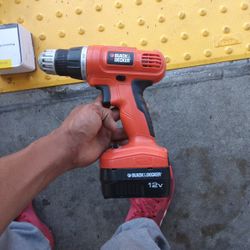 Black & Decker Drill 12 Volt