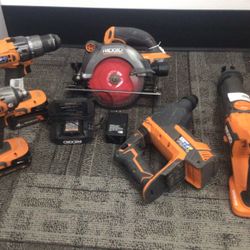 Ridgid 6pc Tool Set