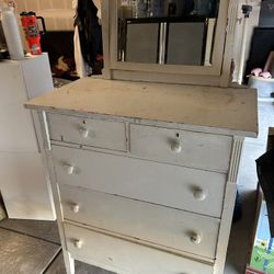 Antique Highboy Dresser