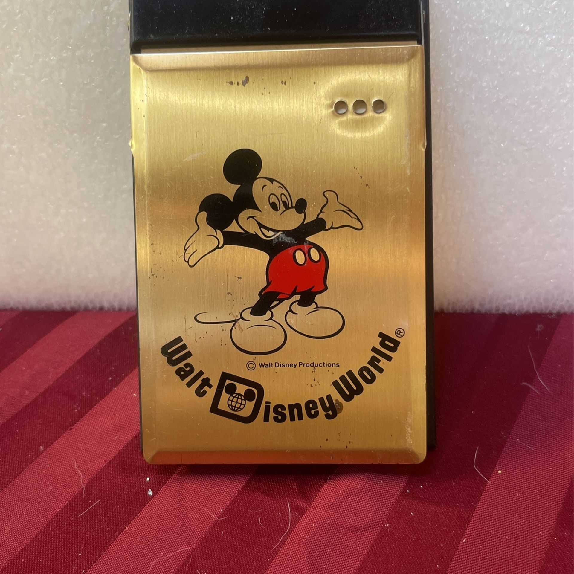 Mickey Mouse notepad vintage