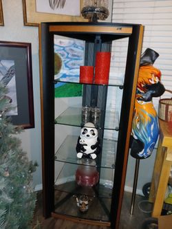 Bell' O 5 tier glass shelving unit