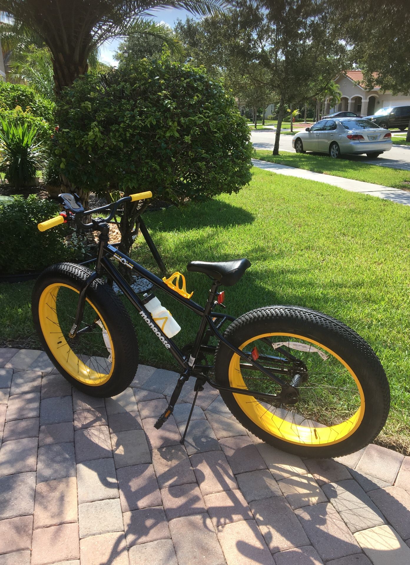 26 inch mongoose fat tire bike