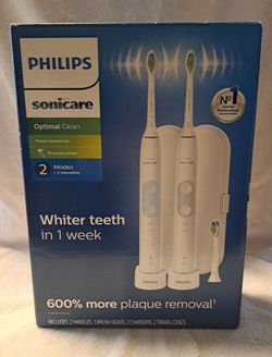 BRAND NEW - Philips Sonicare Optimal Clean Power Toothbrush Set