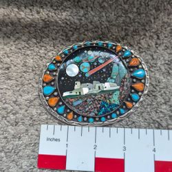 Two Vintage Belt Buckles