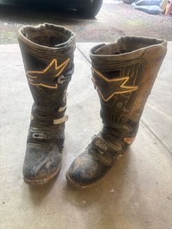 Alpinestars off-road riding boots, size 10