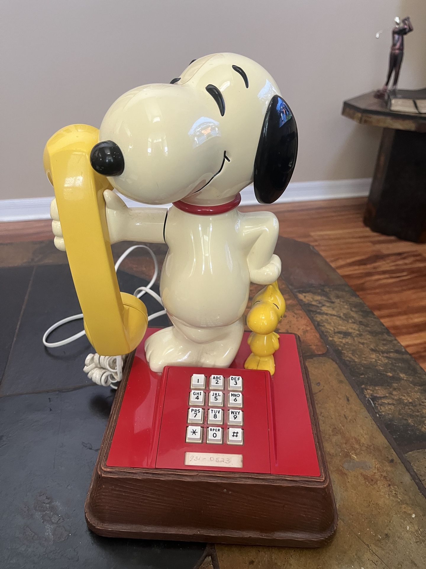 Snoopy and Woodstock 1976 vintage phone 135 or best offer