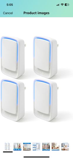 Air purifier for Home Plug In,Negative Ion Air Ionizers Quiet Air Freshener for Bedroom,Office,Kitchen,Mini Portable Ionizer Air Purifiers for Small S