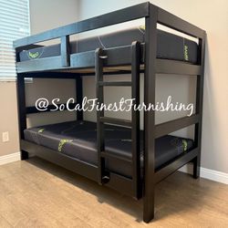Twin Bunk Bed And Mattress 