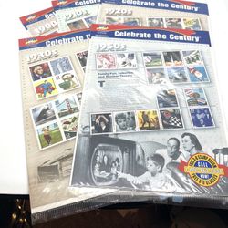 Lot Of Celebrate The Century Postage Stamps