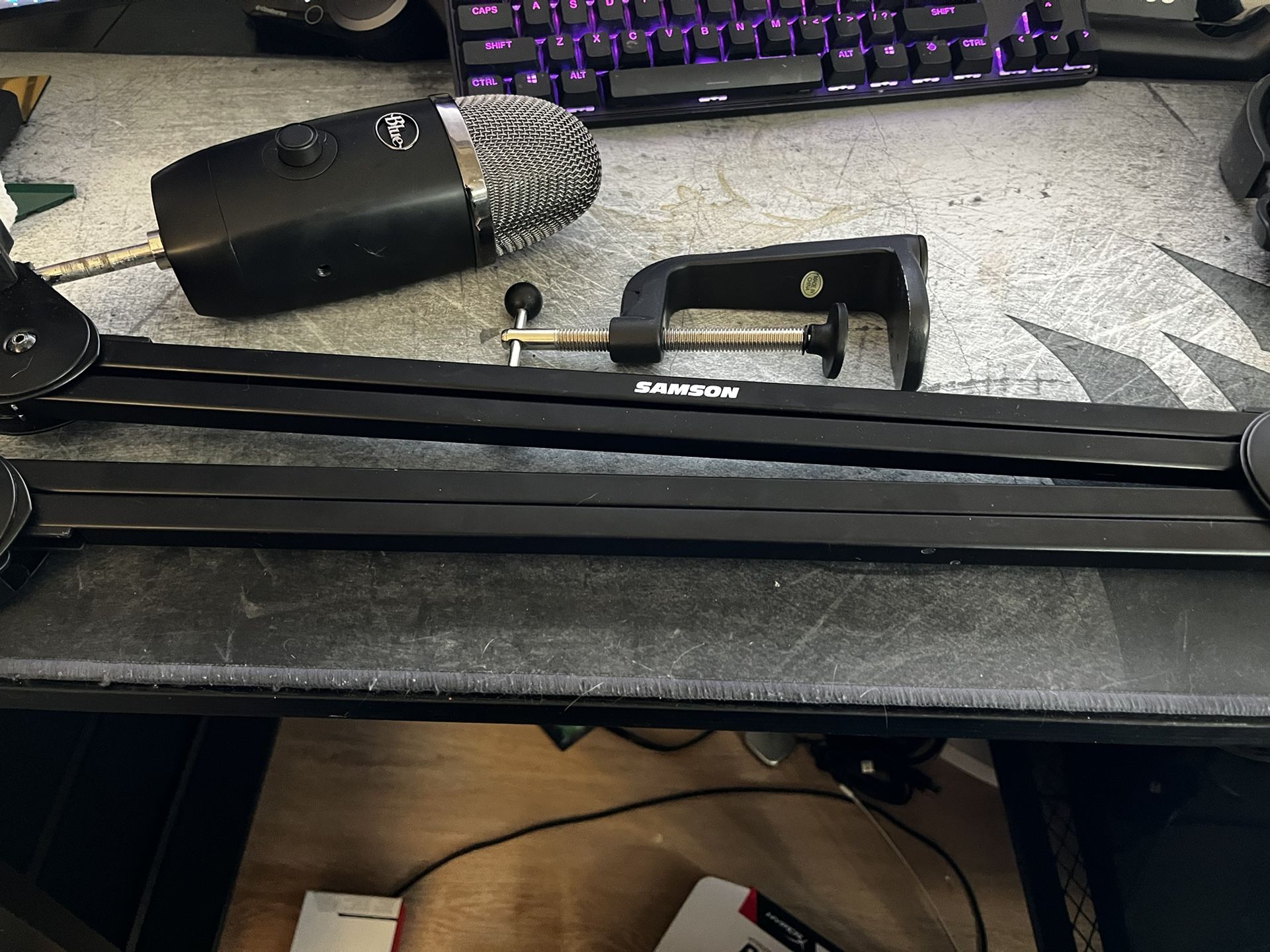 Blue Yeti X With Boom Mic