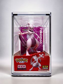 Mewtwo Pokémon Figure 4" Collectible Action Figure Display Case New