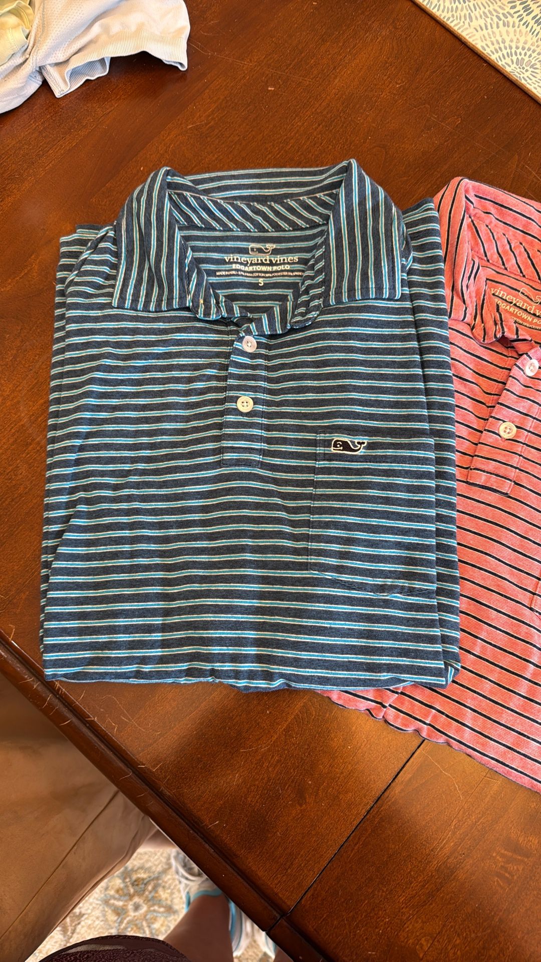 Vineyard Vines Mens Polos Set Of 2
