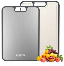 Cutting Board, Double Sided Chopping Board