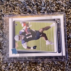 Micah Parsons Donruss Rated Rookie Card