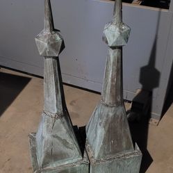 Copper Finials
