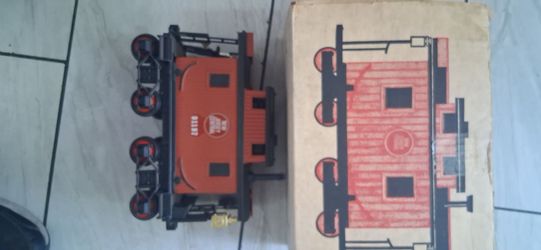 Jim Beam Red Caboose decanter