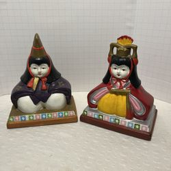 Two Japanese Dolls  Hinamatsuri
