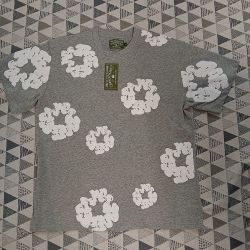 2024 American Denim Tears All-Over Printed Foam Short Sleeves
