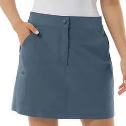 32 Degrees Ladies' Tech Skort Size XS Item 1745837 Color Vintage Indigo