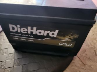 Die hard battery ( used)