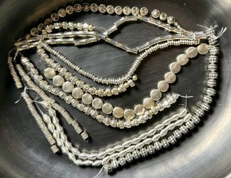Silver Tone Beads