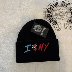 Chrome Hearts Matty Boy Sex Records i Love NY Beanie