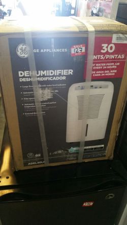 GE dehumidifier 30 pints