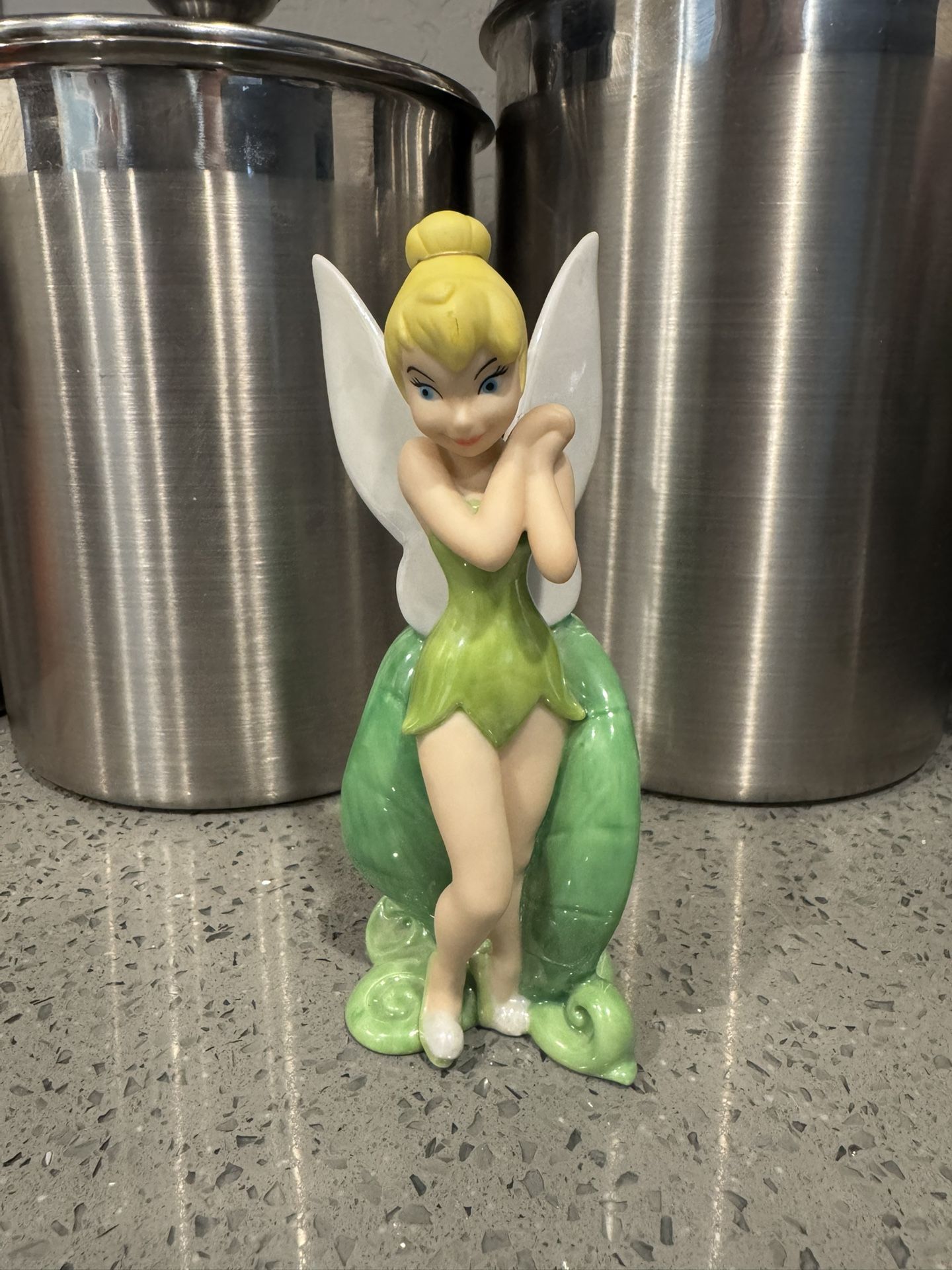 Disney 6" Tinkerbell Collectible Ceramic Figurine