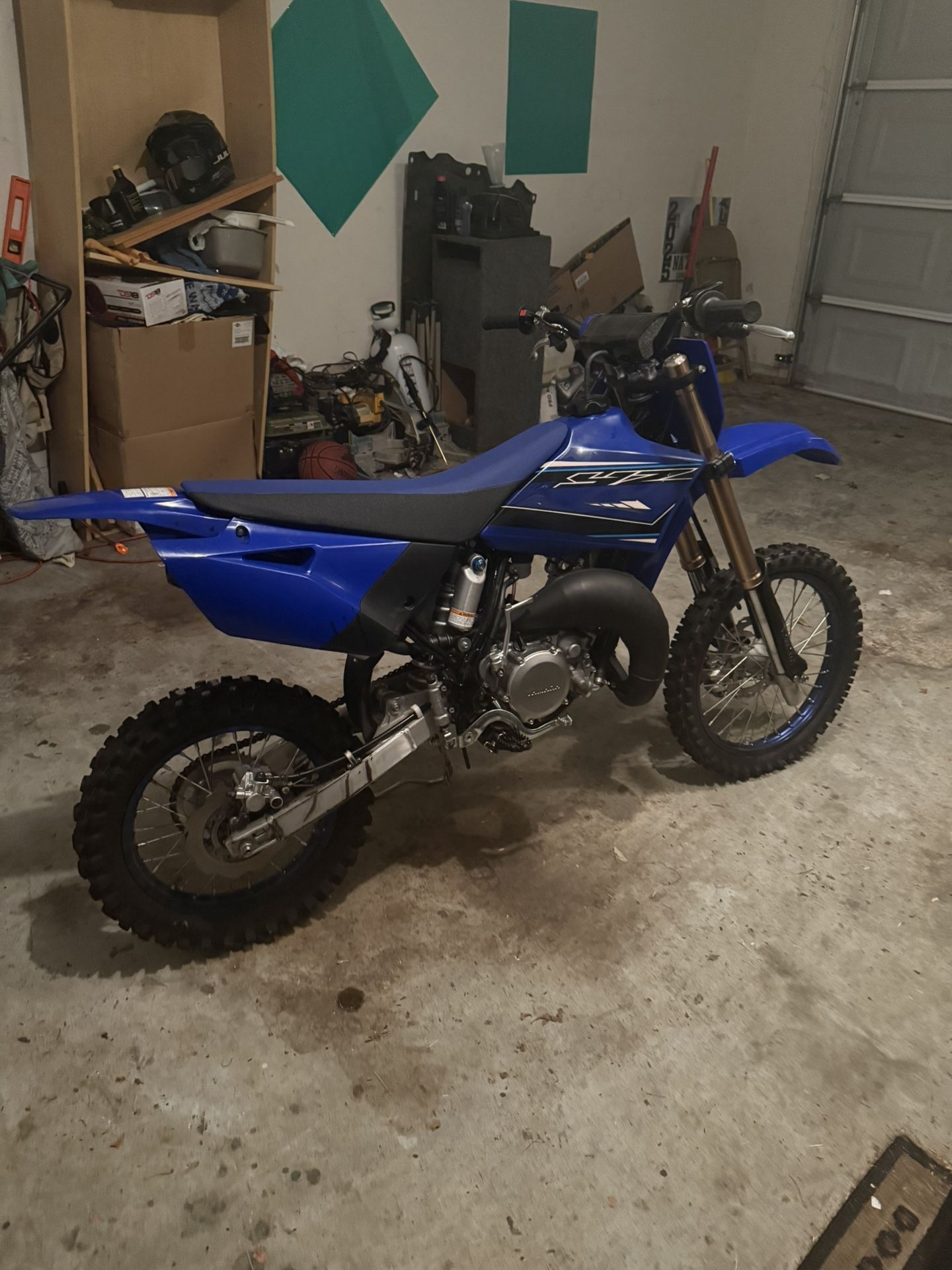 Yamaha YZ Blue 85cc 