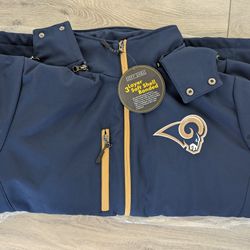 NFL LA Rams Large Sized Soft Shell jacket