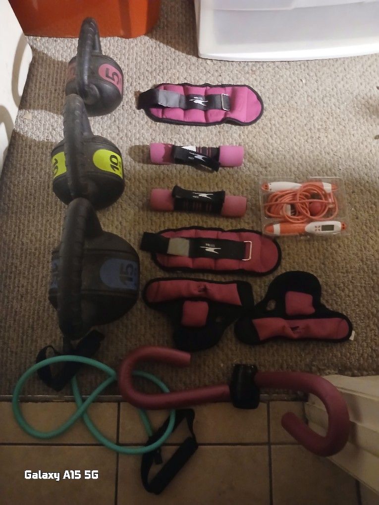 Excellent Condition Exercise Weights